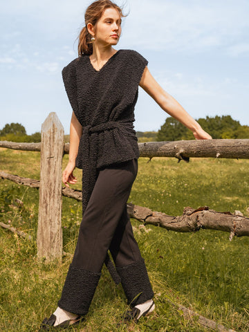 Штани з джерсі та букле